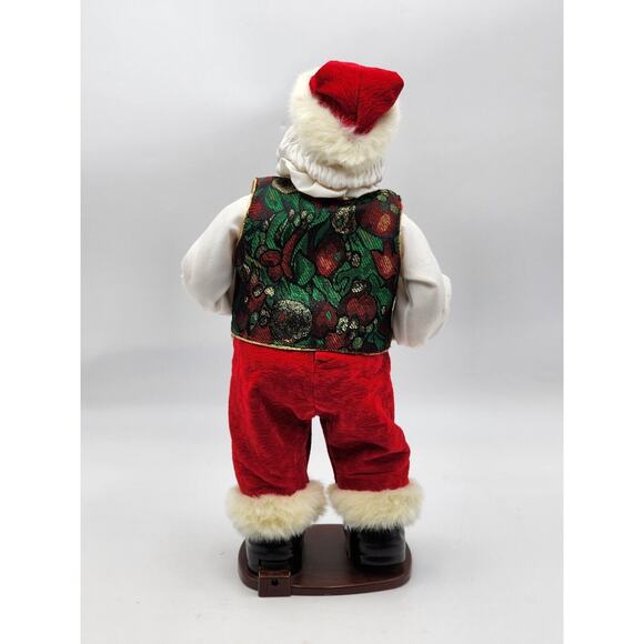 Rockin' Around The Christmas Tree 17" Santa Christmas Fantasy 1999 No Adapter - Picture 5 of 15